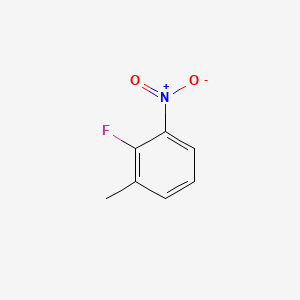 molecular formula C7H6FNO2 B1317587 2-Fluoro-3-nitrotoluene CAS No. 437-86-5