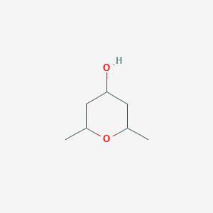 molecular formula C7H14O2 B1317620 2,6-Dimethyloxan-4-ol CAS No. 33747-09-0