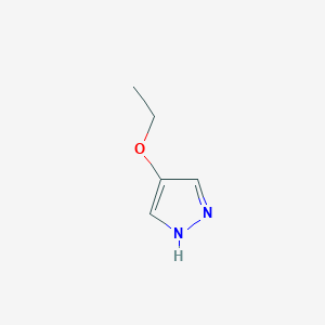 molecular formula C5H8N2O B1317636 4-Ethoxy-1H-pyrazole CAS No. 81437-10-7