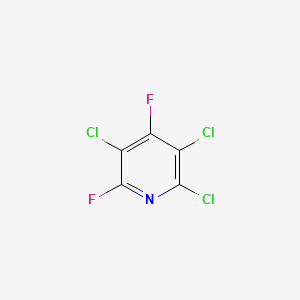 molecular formula C5Cl3F2N B1317643 2,3,5-Trichloro-4,6-difluoropyridine CAS No. 34415-31-1