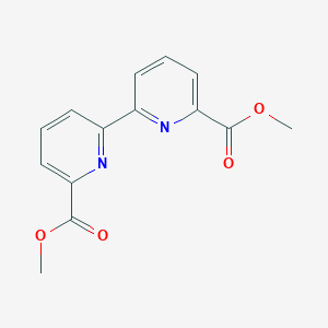 molecular formula C14H12N2O4 B131766 Dimethyl 2,2'-bipyridine-6,6'-dicarboxylate CAS No. 142593-07-5