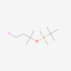 tert-Butyl-(3-iodo-1,1-dimethyl-propoxy)-dimethyl-silane