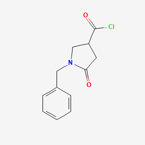 1-Benzyl-5-oxopyrrolidine-3-carbonyl chloride
