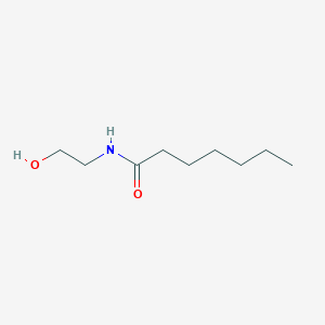molecular formula C9H19NO2 B1317696 N-(2-Hydroxyethyl)heptanamide CAS No. 23054-50-4