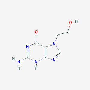 molecular formula C7H9N5O2 B131770 7-(2-Hydroxyethyl)guanine CAS No. 53498-52-5