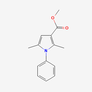 Methyl 2,5-dimethyl-1-phenyl-1H-pyrrole-3-carboxylate
