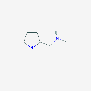 N-Methyl-1-(1-methylpyrrolidin-2-YL)methanamine