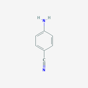 molecular formula C7H6N2 B131773 4-Aminobenzonitrile CAS No. 873-74-5