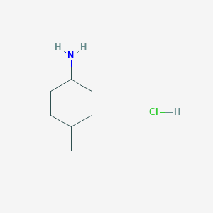 molecular formula C7H16ClN B1317747 trans-4-Methylcyclohexanamine hydrochloride CAS No. 33483-65-7