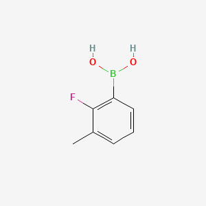 molecular formula C7H8BFO2 B1317760 2-氟-3-甲基苯硼酸 CAS No. 762287-58-1