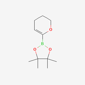 2-(3,4-Dihydro-2H-pyran-6-yl)-4,4,5,5-tetramethyl-1,3,2-dioxaborolane