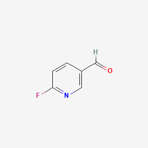 molecular formula C6H4FNO B1317766 2-Fluoro-5-formylpyridine CAS No. 677728-92-6