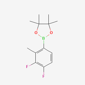 2-(3,4-Difluoro-2-methylphenyl)-4,4,5,5-tetramethyl-1,3,2-dioxaborolane