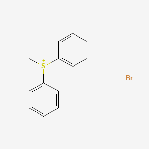 molecular formula C13H13BrS B13177876 Methyldiphenylsulfoniumbromide 