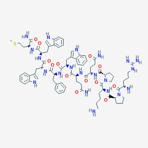 molecular formula C79H105N21O13S B013178 [D-Trp7,9,10]-Substance P CAS No. 89430-38-6