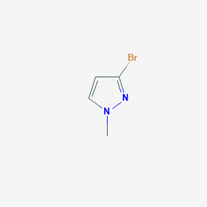 molecular formula C4H5BrN2 B131780 3-bromo-1-methyl-1H-pyrazole CAS No. 151049-87-5