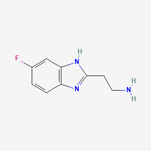 2-(5-fluoro-1H-benzimidazol-2-yl)ethanamine