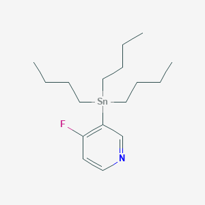 4-Fluoro-3-(tributylstannyl)pyridine