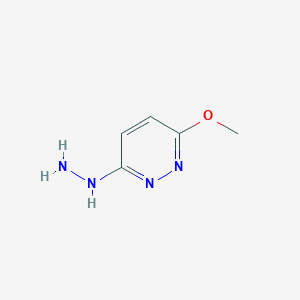 molecular formula C5H8N4O B1317866 3-Hydrazinyl-6-methoxypyridazine CAS No. 99419-04-2