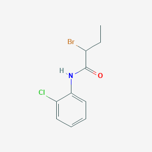 2-bromo-N-(2-chlorophenyl)butanamide