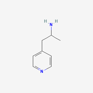 molecular formula C8H12N2 B1317973 1-(Pyridin-4-yl)propan-2-amine CAS No. 801173-51-3