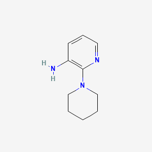 molecular formula C10H15N3 B1318018 2-(1-Piperidinyl)-3-pyridinamine CAS No. 5028-14-8