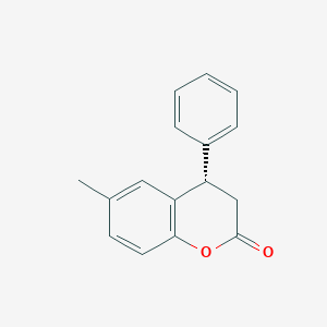 (4s)-6-Methyl-4-phenylchroman-2-one