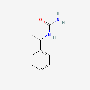molecular formula C9H12N2O B1318080 (S)-1-(1-phenylethyl)urea CAS No. 25144-64-3