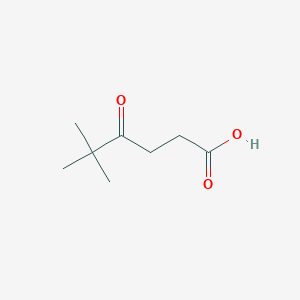 molecular formula C8H14O3 B1318088 5,5-Dimethyl-4-oxohexanoic acid CAS No. 57965-24-9