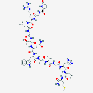 molecular formula C68H106N22O17S B013181 Alytesin CAS No. 31078-12-3