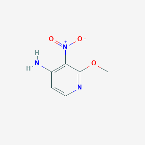 molecular formula C6H7N3O3 B1318106 2-Methoxy-3-nitropyridin-4-amine CAS No. 33623-16-4