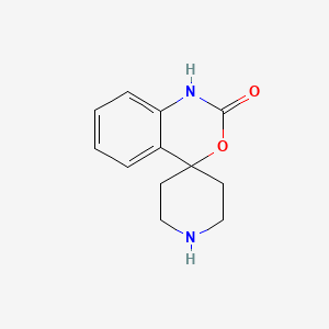 molecular formula C12H14N2O2 B1318109 Spiro[4H-3,1-benzoxazine-4,4'-piperidin]-2(1H)-one CAS No. 84060-09-3