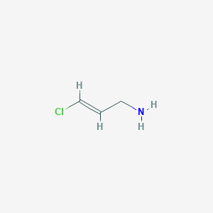 molecular formula C3H6ClN B13181914 3-Chloroprop-2-en-1-amine 