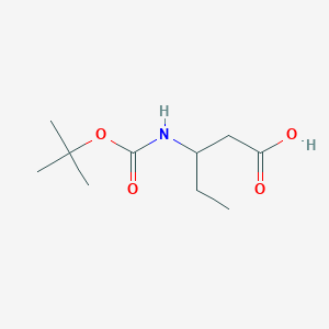 3-(Boc-amino)pentanoic acid