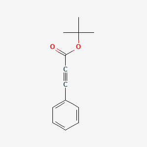 molecular formula C13H14O2 B13182096 tert-Butyl 3-phenylpropiolate 