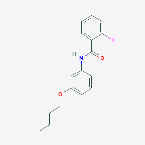 molecular formula C17H18INO2 B1318240 N-(3-Butoxyphenyl)-2-iodobenzamide CAS No. 58494-99-8