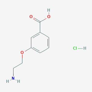 B1318275 3-(2-Aminoethoxy)benzoic acid hydrochloride CAS No. 76585-29-0