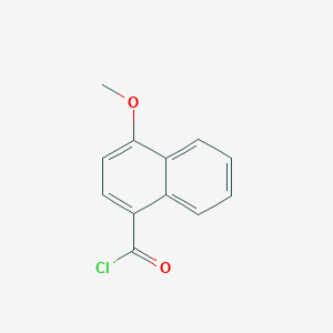 molecular formula C12H9ClO2 B131840 4-Methoxy-1-naphthoyl Chloride CAS No. 70696-57-0