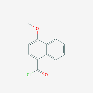 B131840 4-Methoxy-1-naphthalenecarbonyl Chloride CAS No. 70696-57-0