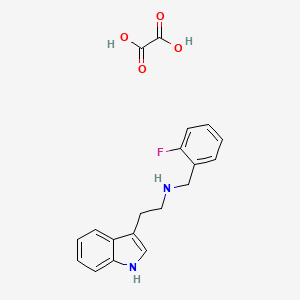 (2-Fluoro-benzyl)-[2-(1H-indol-3-YL)-ethyl]-amine oxalate