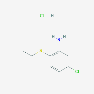 5-Chloro-2-(ethylthio)aniline hydrochloride