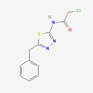 N-(5-benzyl-1,3,4-thiadiazol-2-yl)-2-chloroacetamide