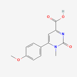 6-(4-Methoxyphenyl)-1-methyl-2-oxo-1,2-dihydropyrimidine-4-carboxylic acid