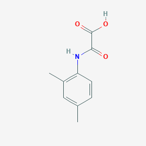 molecular formula C10H11NO3 B1318561 [(2,4-Dimethylphenyl)amino](oxo)acetic acid CAS No. 856336-39-5