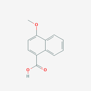 molecular formula C12H10O3 B131857 4-Methoxy-1-naphthoic acid CAS No. 13041-62-8