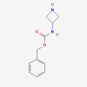 molecular formula C11H14N2O2 B1318673 Benzyl azetidin-3-ylcarbamate CAS No. 914348-04-2