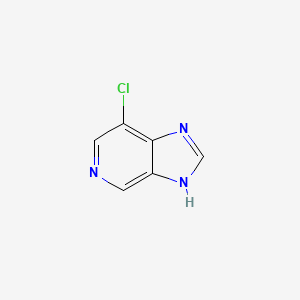 molecular formula C6H4ClN3 B1318675 7-Chloro-1H-imidazo[4,5-C]pyridine CAS No. 5975-13-3