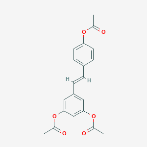 molecular formula C20H18O6 B131869 三乙酰白藜芦醇 CAS No. 42206-94-0