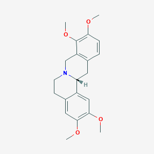 molecular formula C21H25NO4 B131872 D-Tetrahydropalmatine CAS No. 3520-14-7