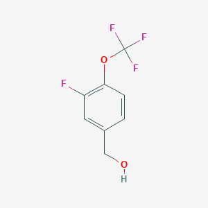 (3-Fluoro-4-(trifluoromethoxy)phenyl)methanol